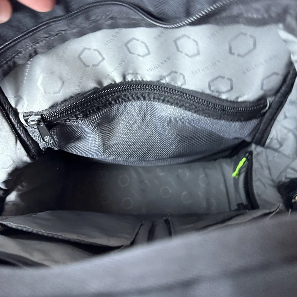 Solgaard Shore-Tex Daypack Backpack Laptop Black Bag Recycled Plastic Pockets